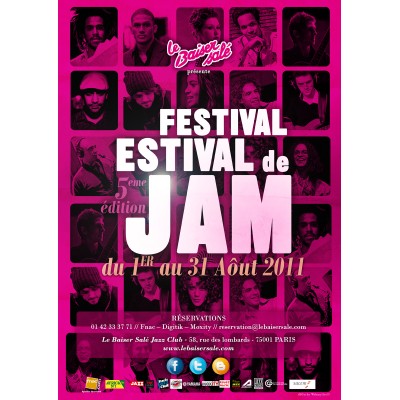 "Festival Estival de Jam" :Tribute to Ray CHARLES 