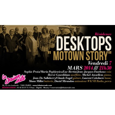 DESKTOPS "Motown Story" - Photo : DR