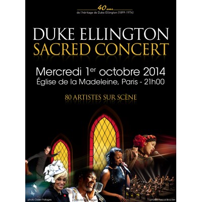 DUKE ELLINGTON SACRED CONCERT / Eglise de la Madeleine à Paris 8e