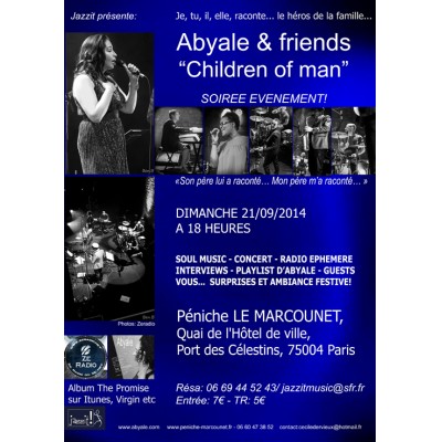 Abyale & friends "Children of man" - Photo : peniche-marcounet.fr