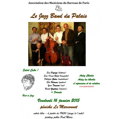Le Jazz Band du Palais rend hommage à Cabu 