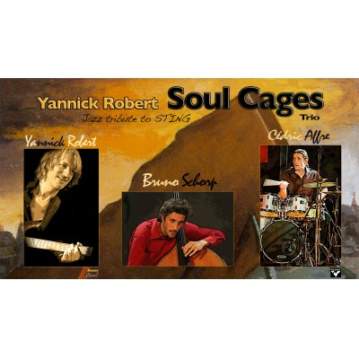 Yannick ROBERT & SOUL CAGES TRIO – Jazz Tribute to STING - Photo : DR