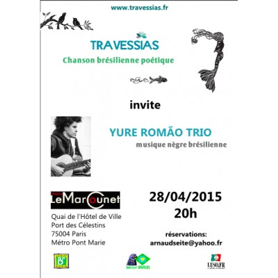 TRAVESSIAS invite YURE ROMÃO TRIO - Photo : peniche-marcounet.fr