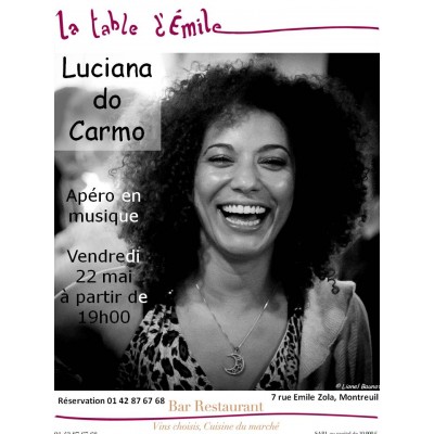 Luciana DO CARMO - Photo : Lio Baunot