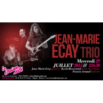 Jean-Marie ECAY Trio - Photo : DR