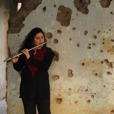 Naïssam JALAL & Rhythms of Resistance - "Under The Radar" - Cité de la musique - Philharmonie 2 - Photo : Naïssam Jalal © DR