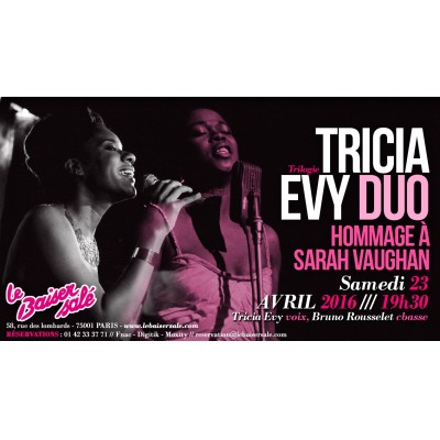 Tricia EVY Duo- Hommage à Sarah Vaughan - Photo : DR