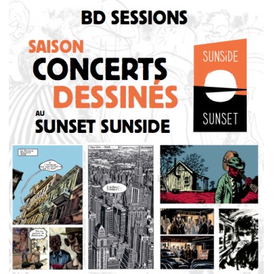 BD Sessions “Concert dessinés” fête Piaf, Brassens, Nougaro