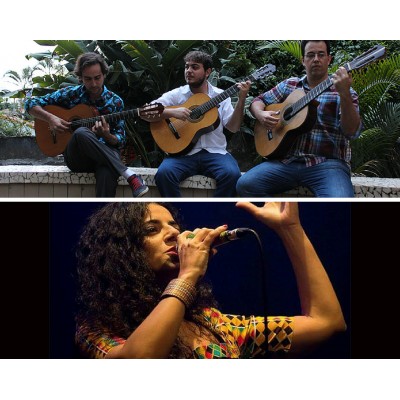 Trio CAVIUNA invite Virginia CAMBUCCI - Soirée Brésil