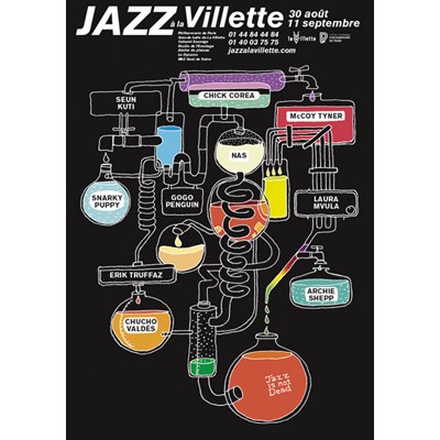 JAZZ À LA VILLETTE: MARC DUCRET & JOURNAL INTIME + BOREAL BEE & ANNE-JAMES CHATON