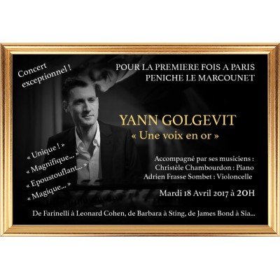 Yann Golgevit « La Voix en or » 