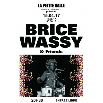 Brice Wassy and friends
