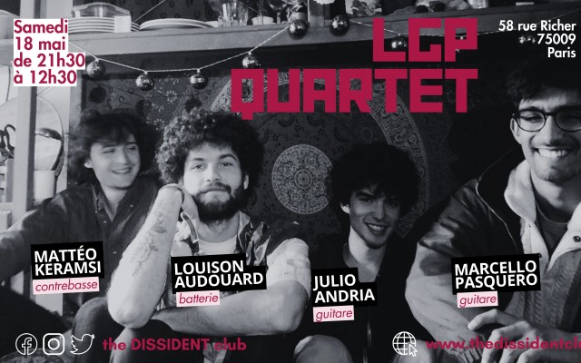 LGP Quartet Avec Marcello Pasquero