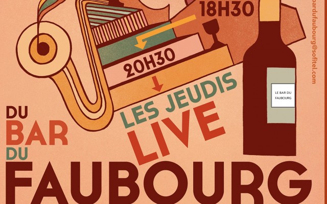 thursday jazz of "bar du faubourg"