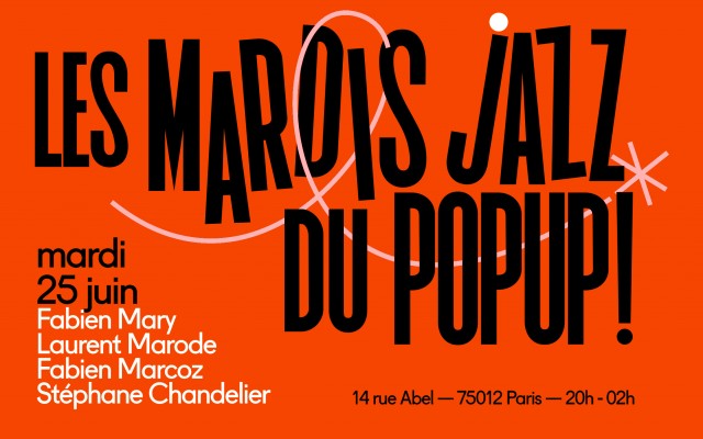 Mardi Jazz! Mary, Marode, Marcoz, Chandelier - FABIEN MARY, LAURENT MARODE, FABIEN MARCOZ, STEPHANE CHANDELIER