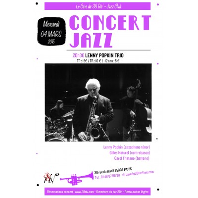 Lenny POPKIN Trio - Jazz sur Seine 2013 - Photo : Katherine Tissot