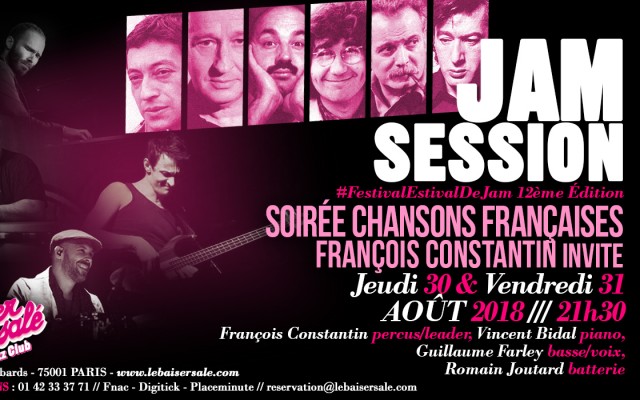 Chanson Française Par François Constantin - #FestivalEstivalDeJam 12ème Édition