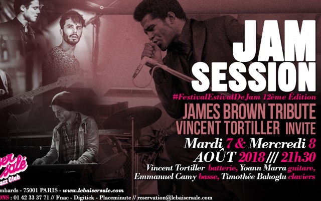 James Brown Tribute Par Vincent Tortiller - #FestivalEstivalDeJam – 12ème Edition