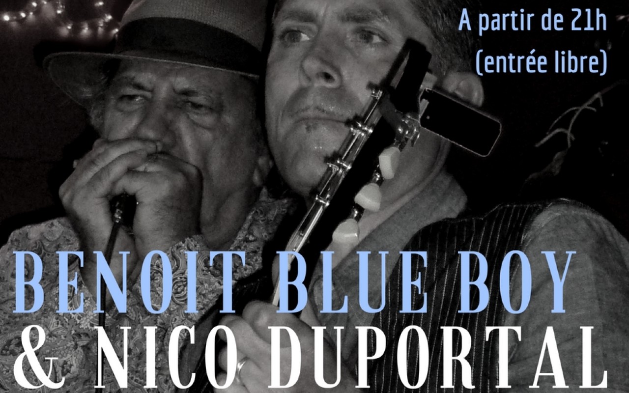 Jazz sur Seine | Benoit Blue Boy & Nico Duportal - Photo : Patrick Van Speybrock