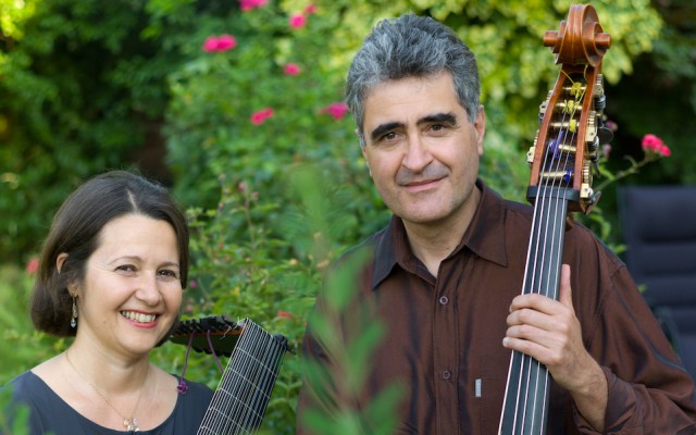 Renaud GARCIA-FONS, Claire ANTONINI "FARANGI" Duo - Du baroque à l'Orient - Photo : Jan Scheffner