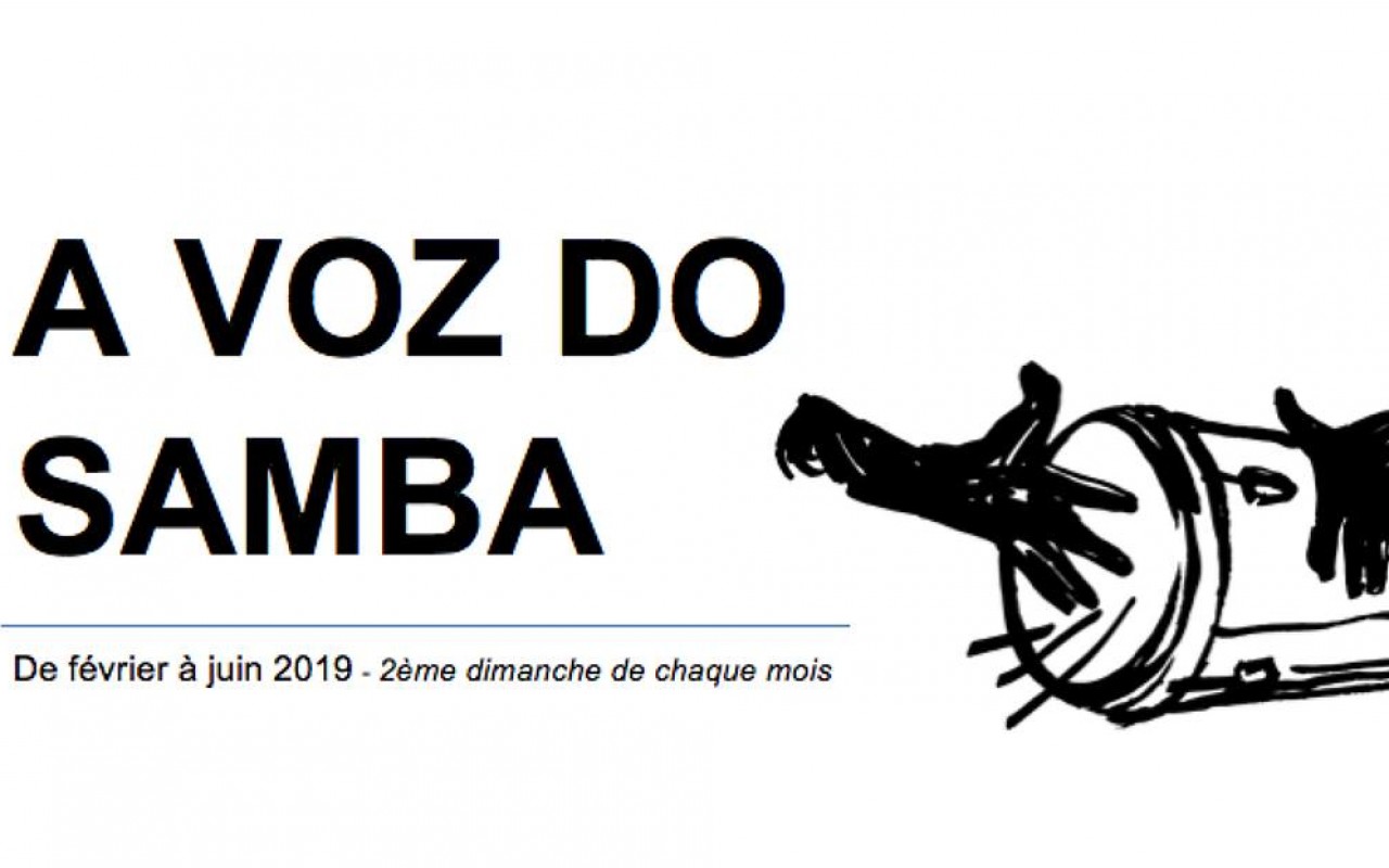 A Voz do Samba - 2019 - Venez chanter avec nous ! - Photo :  Dessin : Rodin Sotolongo 
