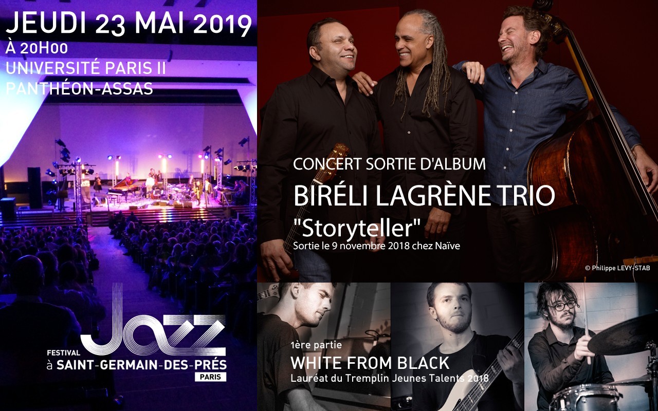 Biréli Lagrène Trio « Storyteller » - Concert exceptionnel de sortie d'album - Photo : Philippe Levy-Stab - Pascal Bouclier 
