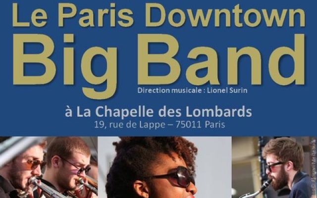 Jazz evening with the Paris Downtown Big Band