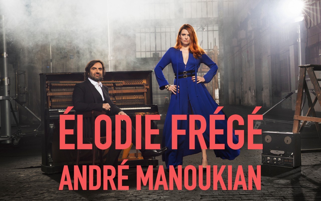 Élodie Frégé et André Manoukian