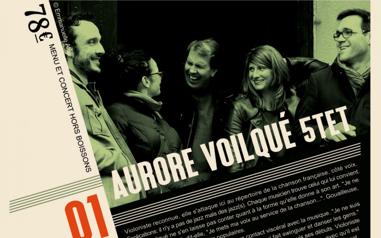Aurore Voilqué quintet