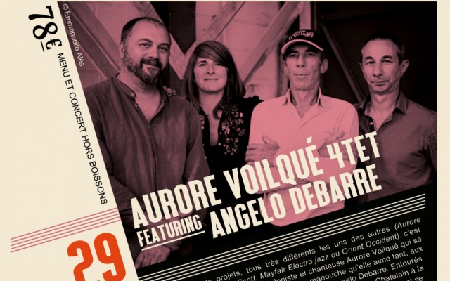 Aurore Voilqué Trio Feat Angelo Debarre