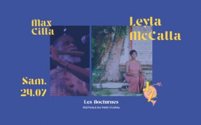 Max Cilla & Leyla McCalla - Paris Jazz Festival 2021 - LES NOCTURNES - Photo : Max Cilla : Brigitte Costa-Léardée / Leyla McCalla : Sarrah Danziger
