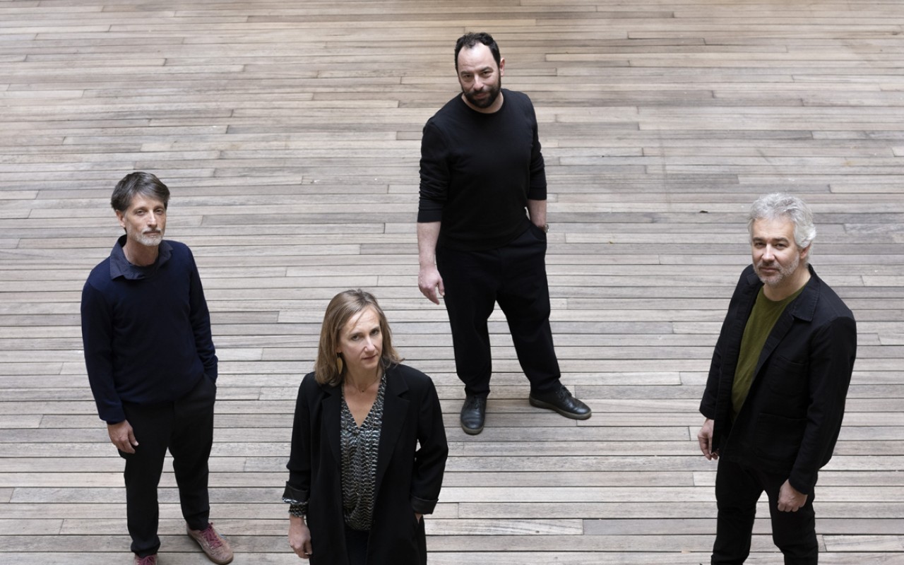 Les Quatre Vents - Quartet onirique et aérien - P. Mansuy / C. Leloil / P. Fénichel / F. Pasqua - Photo : Laetitia Bourgeois et Patrick Gherdoussi