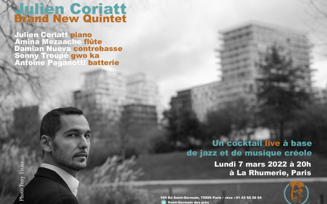 Julien Coriatt Brand New Quintet - Alex Swing Events presents - Photo : Joseph Bologne