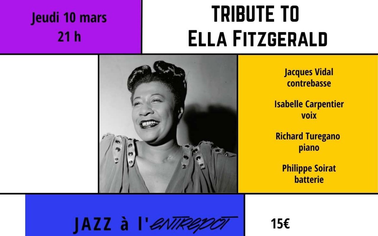 Tribute to Ella Fitzegerald - Jacques Vidal Quartet 