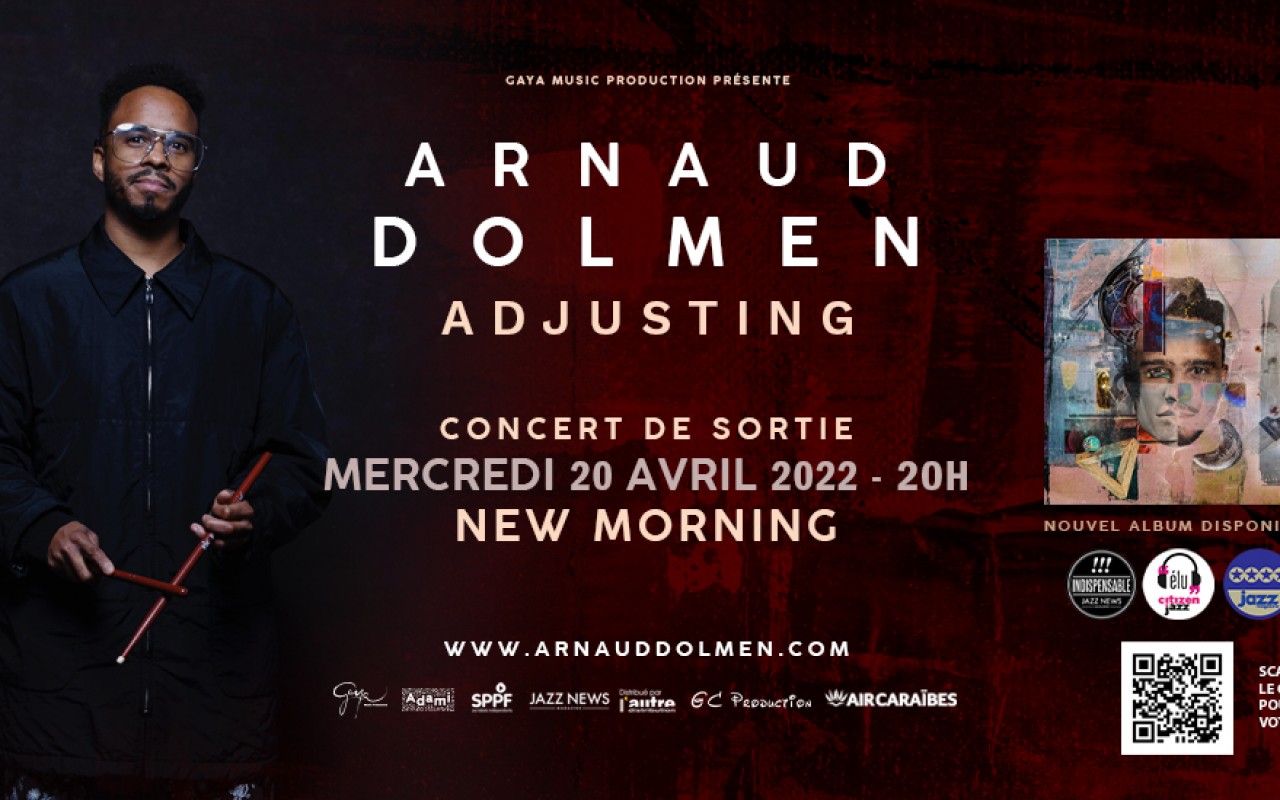 Arnaud Dolmen - Nouvel album : "Adjusting"