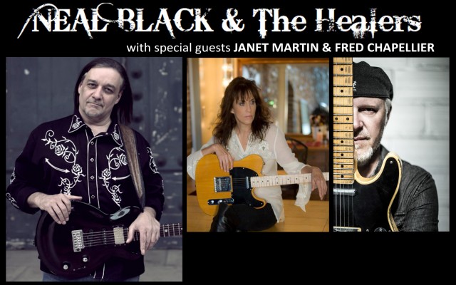 " NEAL BLACK & The HEALERS " with special guests: - Photo : Michel Goessens