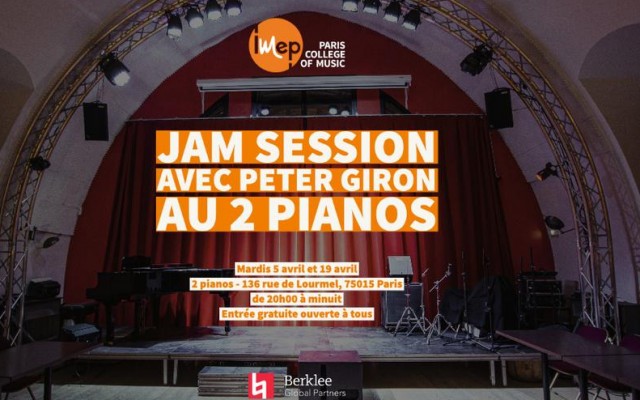 Jam Session de l'IMEP Paris College of Music