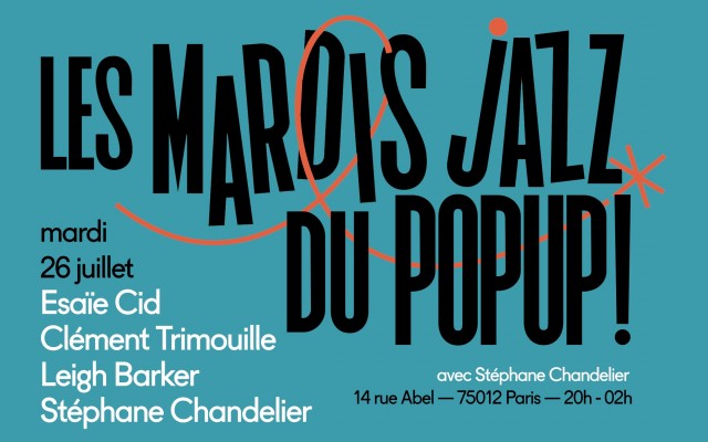 Mardi Jazz! Chandelier, Cid, Trimouille, Barker