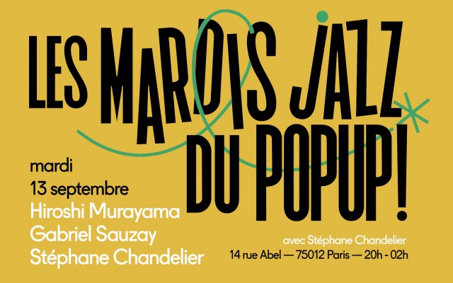 Mardi Jazz! Chandelier, Murayama, Sauzay