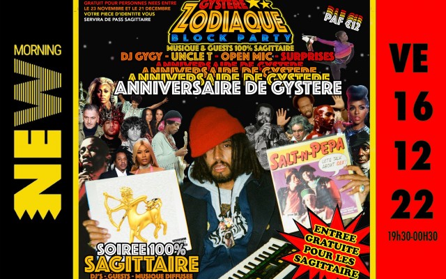 Gystere Zodiaque Block Party