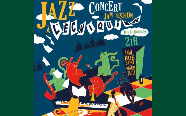 Jazz à L'échiquier - Concert + Jam session - Photo : Sara Lièvre