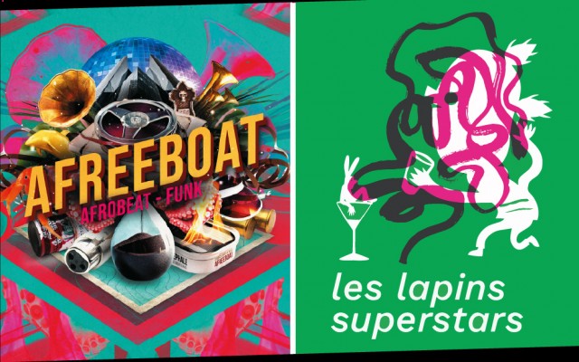 Les Lapins Superstars & Afreeboat 