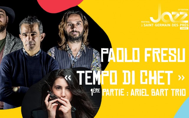 Paolo Fresu "Tempo Di Chet" - Première Partie: Ariel Bart, Trio - Photo : Paolo Fresu - Roberto Cifarelli / Ariel Bart - Ramy Moharam Fouad