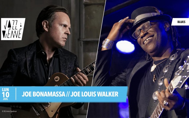 Joe Bonamassa & Joe Louis Walker - Jazz à Vienne 2023 - Photo : DR