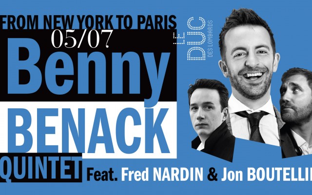 Benny Benack Feat.Fred Nardin & Jon Boutellier - From New York to Paris