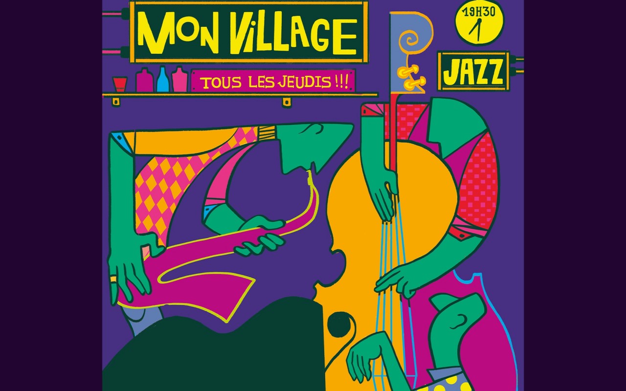 Jazz au "Mon Village" - Votre nouveau RDV jazz du 11e - Photo : Sara Lièvre 