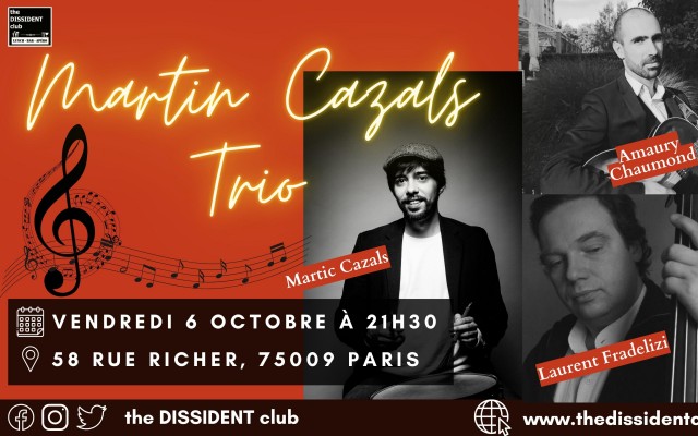 Trio of Jazz Martin Cazals