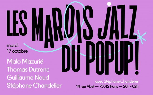Mardi Jazz! Mazurié, Dutronc, Naud, Chandelier