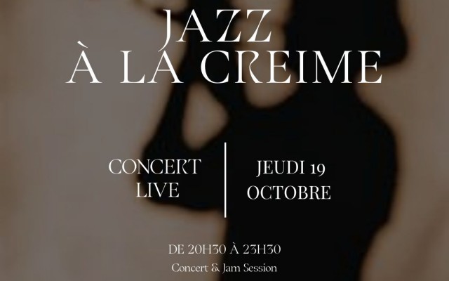 Jazz à La Creime - Avec Jam Session - Giordano Carnevale, Dimitry Baevsky et Gianluca Figliola
