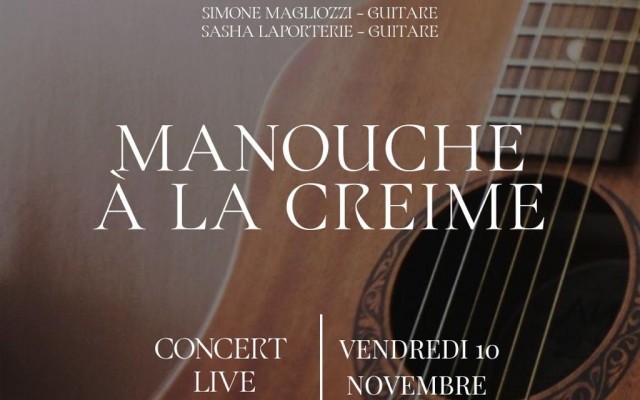 Manouche à la Creime - with Simone Magliozzi and Sacha Laporterie